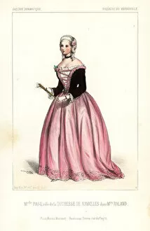 Theatres Collection: Mlle. Adele Page as the Duchess of Navailles