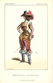 Diables Gallery: Mlle Alphonsine in male drag as the Princess