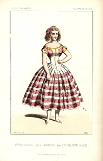 Diables Gallery: Mlle Alphonsine as the Princess Castorine in