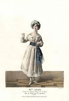 Mlle. Anais as Misael in Les Macchabees, 1822