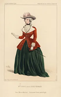 Angelina Gallery: Mlle. Angelina Grave as Herminie d Hacqueville