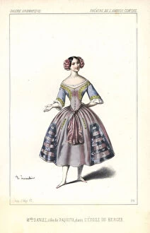 Anicet Gallery: Mlle. Daniel as Paquita in L Etoile du Berger, 1846
