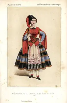 Mlle Decroix as Ekimonna in L Etoile du Nord