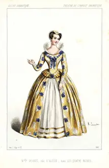 Gymnase Prints: Mlle. Desiree as Aloise in Les Quatre Reines