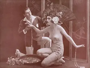 Mlle Prints: Mlle Dherlys and Harry Pilcer, Paris