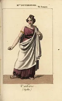Chez Prints: Mlle. Duchesnois as Valerie in Sylla by Jouy