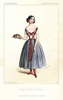 Mlle. Duverger in the title role of Fiorina, 1844