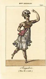 Pointe Prints: Mlle. Genevieve-Adelaide Gosselin as Bayadere