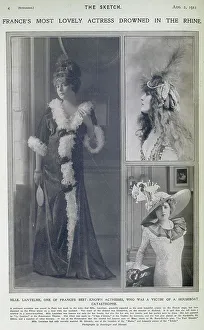 Drowned Prints: Mlle Lantelme, actress drowned in the Rhine
