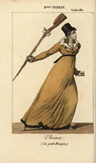 Elvina Prints: Mlle. Louise Perrin as Elvina in Le Petit Dragon