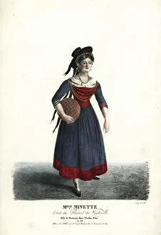 Mlle Minette as Francoise in Nicolas Remi, 1823