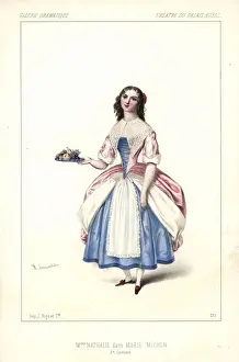 Martel Prints: Mlle Nathalie in Marie Michon, Theatre du Palais Royal, 1846