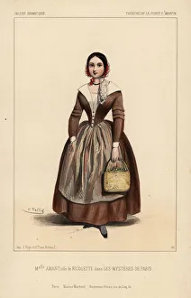 Pauline Gallery: Mlle. Pauline Amant as Ricolette in Les Mysteres