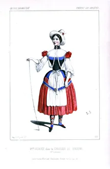 Pauline Gallery: Mlle. Pauline Virginie Dejazet in La Gardeuse