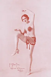 Jazz Age Club Prints: Mlle Phalyze from the Palace Theatre, Paris