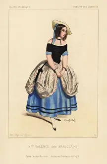 Varietes Prints: Mlle Valence in the vaudeville piece Marjolaine
