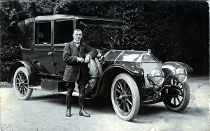 Voiture Prints: M鴡llurgique Vintage Car - Voiture Ancienne