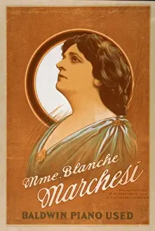 Mme. Blanche Marchesi presented by HB Thearle and J. Saunder