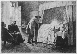 Distraught Prints: MME BOVARY/DEATHBED