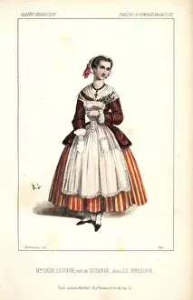 Alexandre Prints: Mme Cheri Lesueur as Suzanne in George Sand s