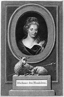 1638 Prints: Mme Deshoulieres - 3