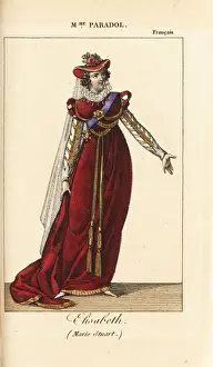 Mme. Lucinde Paradol as Elisabeth in Mary