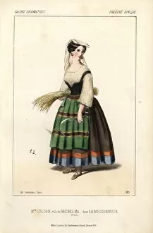 Marchand Gallery: Mme Marguerite Ugalde as La Tonelli at the Opera Comique