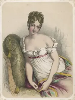 Recamier Prints: Mme Recamier / Champagne