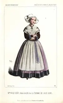 Gymnase Prints: Mme Rose Cheri in the role of La Lise in La