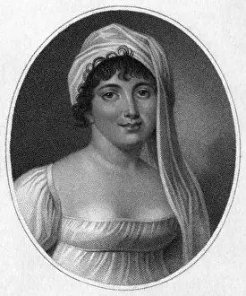 Saloniste Prints: Mme Stael (Lebrun 1)
