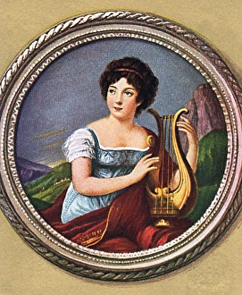 Mme De Stael/Miniature