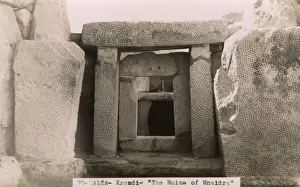 Mnajdra, Malta - Temple Entrance