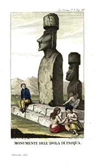 Moai on Easter Island
