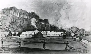 Yale Prints: Mobile hospital near Chaillons, France, WW1