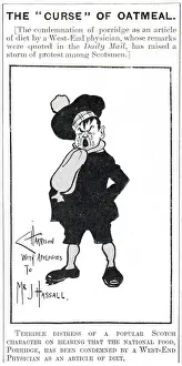 Mock article in Punch with a version of the popular book character Wee Macgreegor
