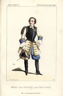 Mocker as Danilowitz in Meyerbeers comic opera
