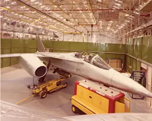 Mockup of British Aerospace P103 advanced combat aircraft