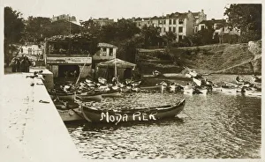 Waterfront Prints: Moda Pier, Istanbul, Turkey. Date: 1923