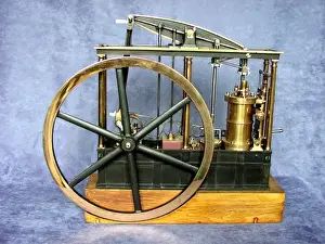 Model beam engine, nineteenth century