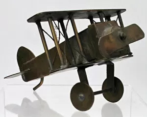 Images Dated 19th September 2010: Model of a biplane, WW1