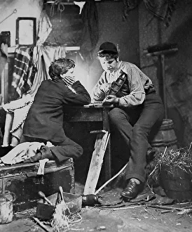 Builder Prints: The Model Boat Builder Victorian period