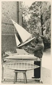 Work Bench Prints: Model boatbuilder