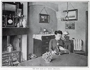 Images Dated 19th November 2019: Model dwelling of working class 1900