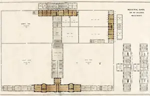 Model Industrial School - plan