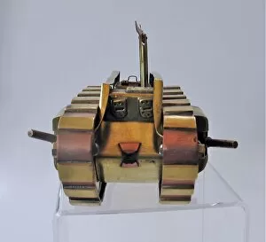 Model - Mark V WWI male tank with semaphore device