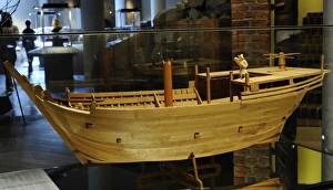 Images Dated 11th July 2015: Model of a medieval