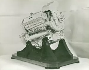 Manufacturing Collection: Model Napier Deltic engine