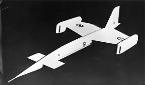 Proposed Prints: Model of the proposed Avro 730 supersonic bomber