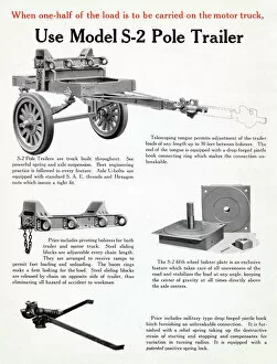 Model S-2 Pole Trailer and accessories
