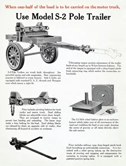 Boom Gallery: Model S-2 Pole Trailer and accessories